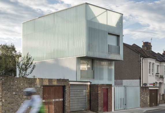 building with frames