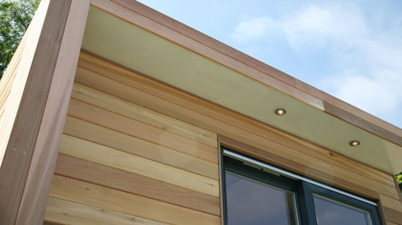 building with frames